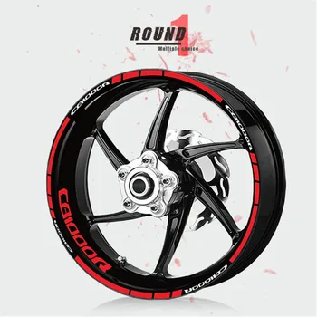

MTKRACING for tire sticker stripe waterproof wheel sticker reflective sticker FOR Honda CB1000R CB 1000R