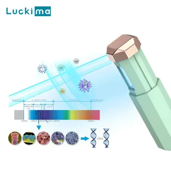 

New Portable UV Disinfection Lamp USB Rechargable Sterilization for Bacterial Mini Smart Ultraviolet UVC Light Mites Lights