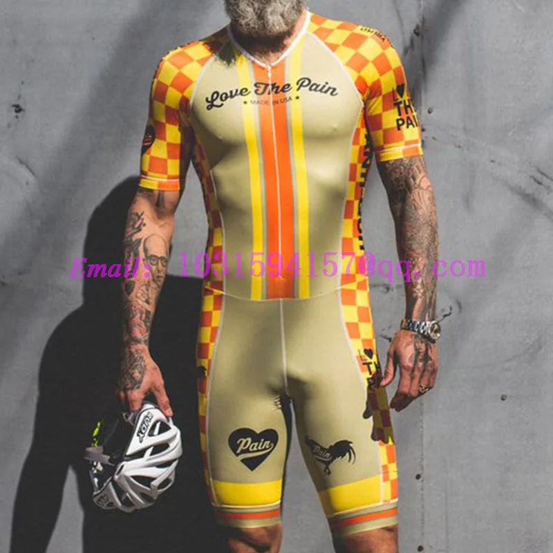 Love the pain велокостюм для велоспорта aero, летняя одежда на заказ для триатлона, велосипедный спортивный костюм для триатлона, велосипедный Костюм Триатлон, комплект - Цвет: skinsuits
