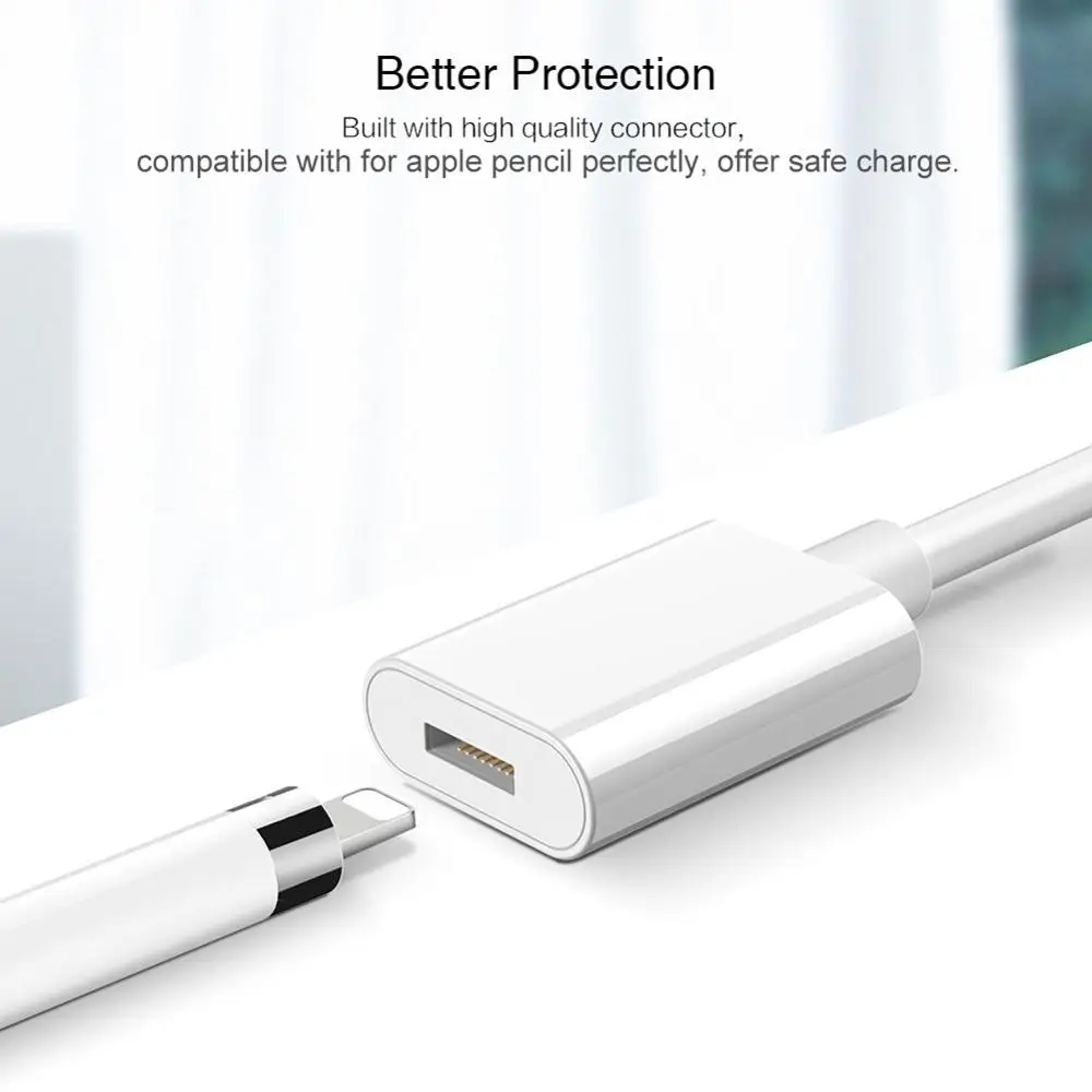 USB RAXFLY зарядное устройство для Apple Pencil зарядный шнур удлинитель разъем зарядки