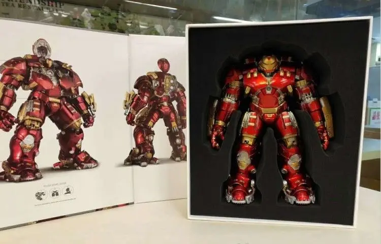 Новый Comicave 1/12 весы Железный человек MK44 фигурка из сплава Led модель
