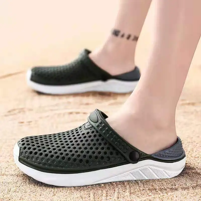 

Sandals for Women Men Breathable Beach Shoes Fashion Garden Clog Aqua Shoes Trekking Wading Size 36-45
