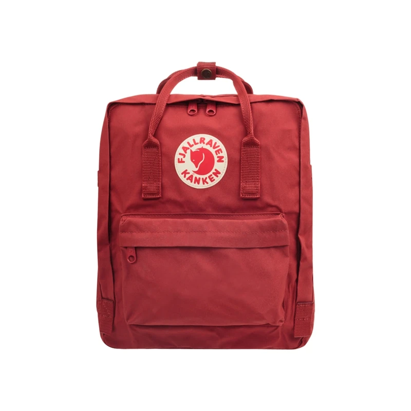 Подлинный и абсолютно рюкзак fjällryaven kalonken F23510 Fjallraven сумки - Цвет: Deep Red 303000116