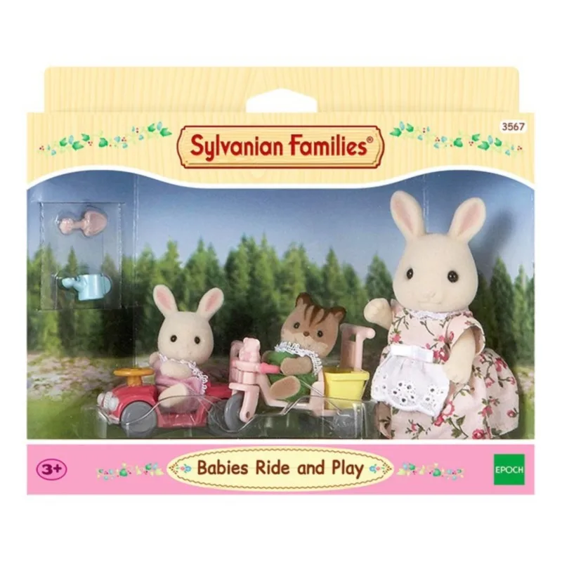  Sylvanian Families Toy Sylvanian Families Baby Outing Case-GIRL'S Play House Doll 5040
