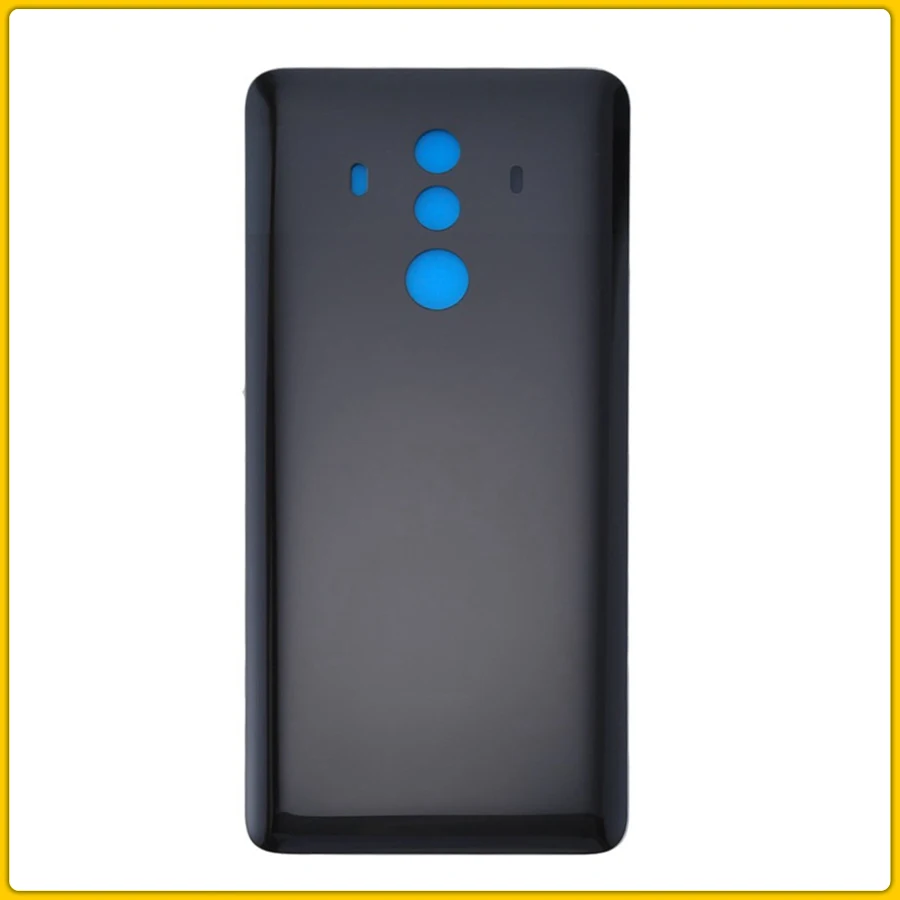 Mate 10 Pro Black Чехол для задней крышки mate 10 для huawei mate 10 mate 10 Pro, крышка для батареи, задняя крышка для задней крышки, стекло, запасные части - Цвет: Mate 10 Pro Black