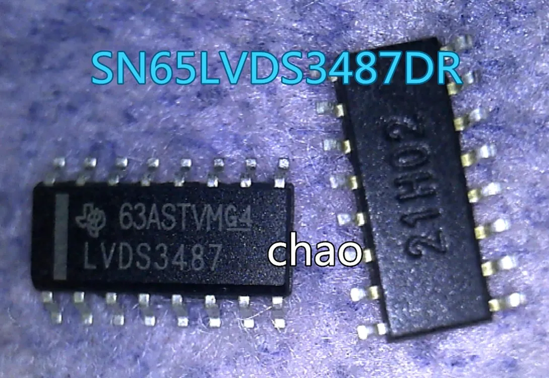 5 шт./лот SN65LVDS3487DR LVDS3487 лапками углублением SOP-16