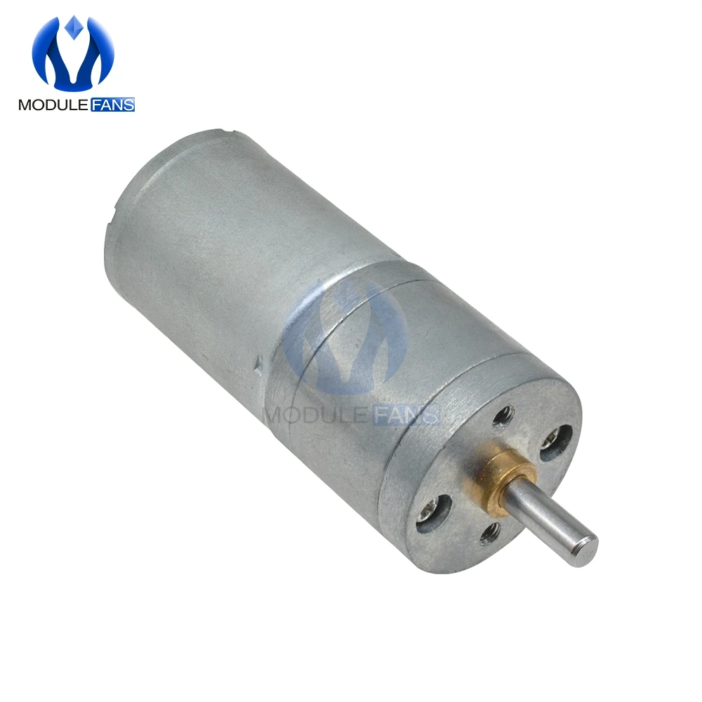 DC Gear Motor 12V 100RPM Linear Electric Miniatura Motor For Home Appliance Hobby Toy RC Car Diy Electronic