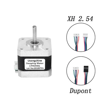 

Nema17 17HS4401 Conventional V5 V6 4-lead Stepper Motor 42 motor Nema 17 motor 42BYGH 1.5A (17HS4401) motor