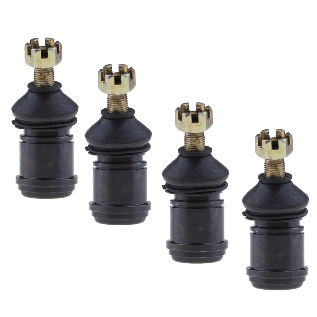 MagiDeal 4PCS 12mm Round Ball Joint / Tie Rod End for 50cc-250cc ATV