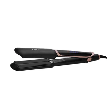 

-Kemei Km-2212 Hair Electric Lrons LCD Straightening Irons Fast Warm-Up Thermal Performance Professional Tourmaline Ceramic Hea