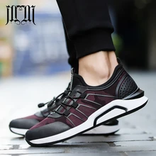 MumuEli/темно-красные и черные повседневные прогулочные туфли с эластичным ремешком; Мужские дышащие модные брендовые кроссовки; ; Дизайнерские мужские кроссовки; 918