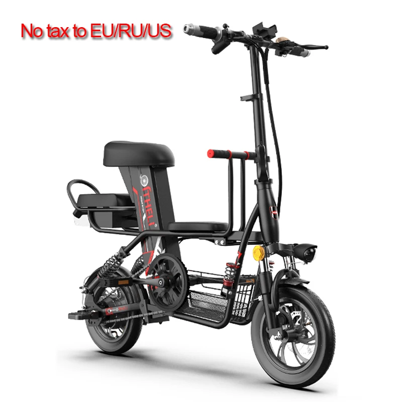 Folding Electric Bike 2 Wheels Electric 