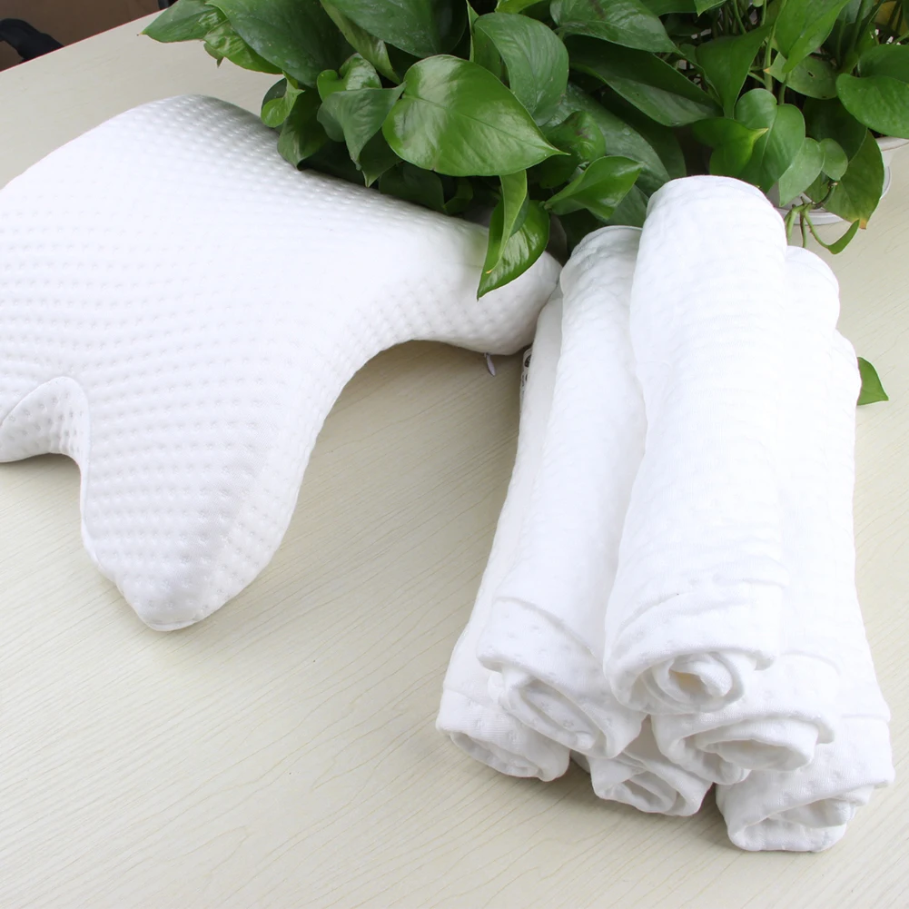 Anti Pressure Decoration Sleeping Bedding Home Soft Comfortable Solid Couple Pillow Case Protective Sofa Reusable Living Room