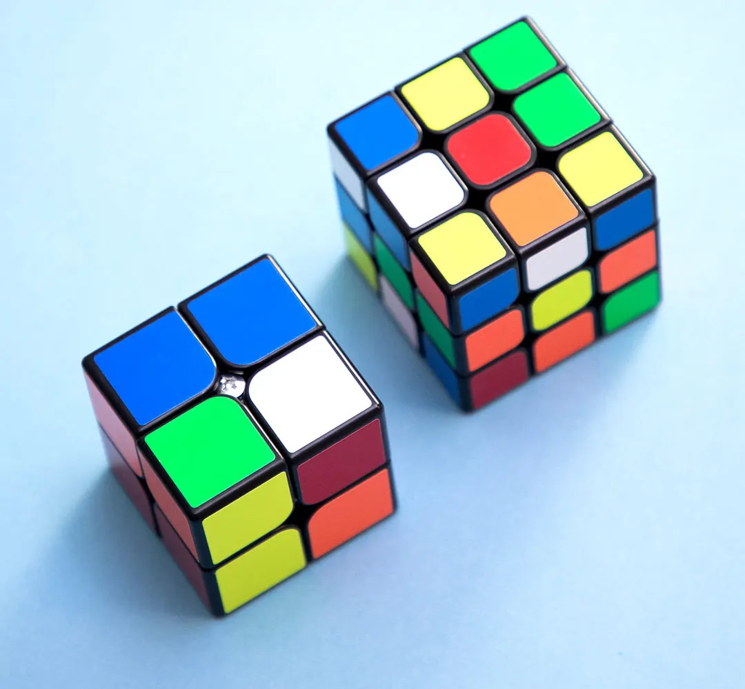 

2x2 3x3 Magic Cube Toy Puzzles Cube Puzzle Science Education Toy Gift Collection