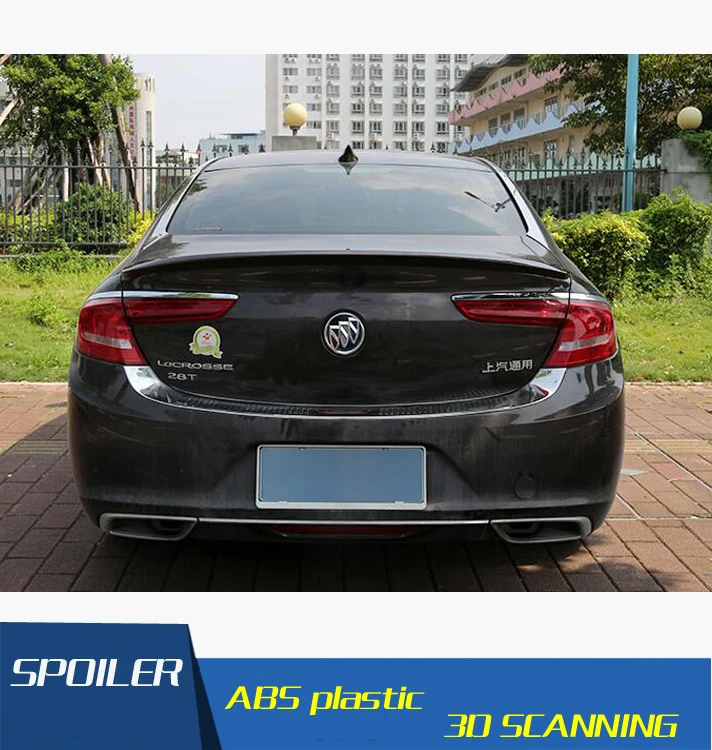 For BUICK LaCROSSE Spoiler High Quality ABS Material Car Rear Wing Primer Color 2016 | Автомобили и мотоциклы