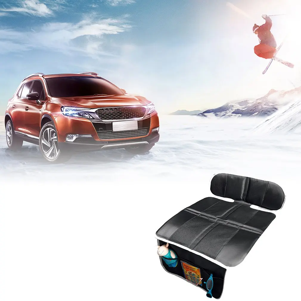 

Waterproof Oxford Cotton Luxury Leather Car Seat Protector Child Baby Car Seat Protector Mat Improved Protection For Car Seat