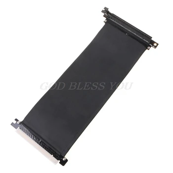 

20cm/25cm PCI Express PCIe3.0 16X to 16X Flexible Cable Adapter 90 Degree Angle Riser Card Extender Riser Cable Drop Shipping