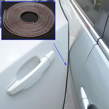 

Anti Scratch Edge Pad Seal Strip Cover Soundproof 5 Meters Transparent Door Rubber Elastic Protector Guard Moulding