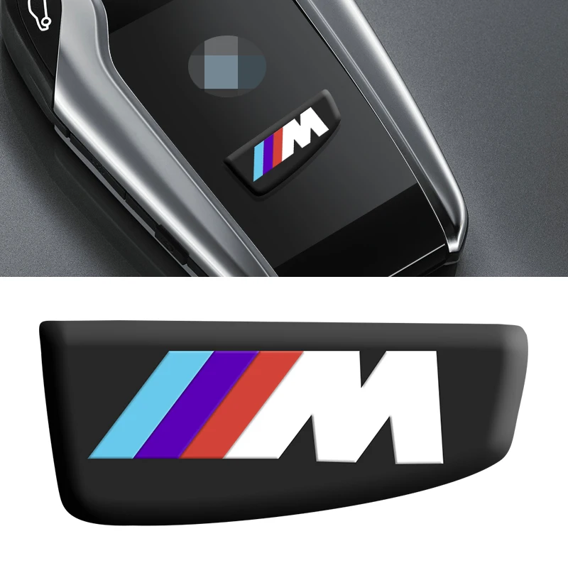 

1Pcs Car Emblem Sticker Car Key shell Badge Sticker For bmw M Sticker X1 X3 X4 X5 X6 X7 e46 e90 f20 e60 e39 f10 Car accessories