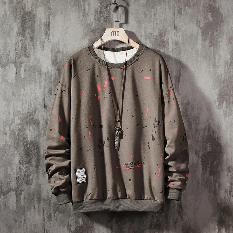 2019 New Men Hoodies Sweatshirts Black White Grey Print Headwear Hoodie Hip Hop Streetwear Mens Casual Pullover 2019 New Men Hoodies Sweatshirts Black White Grey Print Headwear Hoodie Hip Hop Streetwear Mens Casual Pullover