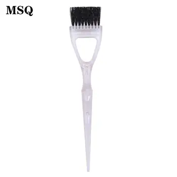 

1PC Professional Plastic Handle Natural Hair Brushes Nylon Fluffy Comb Barber Hair Dye Hair Brush Fashion Hairstyle Design Tool