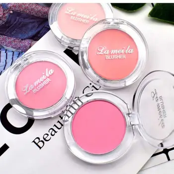 

6 Colors Face Mineral Pigment Cheek Blusher Powder Makeup Professional Contour Shadow Pink Milk Tea Blush Peach Pallete TSLM1