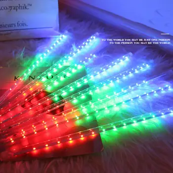 

30m Led Lantern Light String Meteor Shower Decoration Light Strip Christmas Holiday Party Home Patio Outdoor ChristmasDecoration