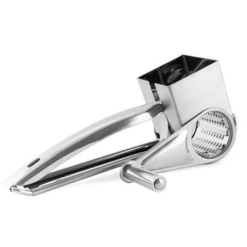 

Cheese Grater Shredder Stainless Steel Razor Sharp Blade Hand Grater for Parmesan Grating Cheese Citrus Zester Dishwasher J99St