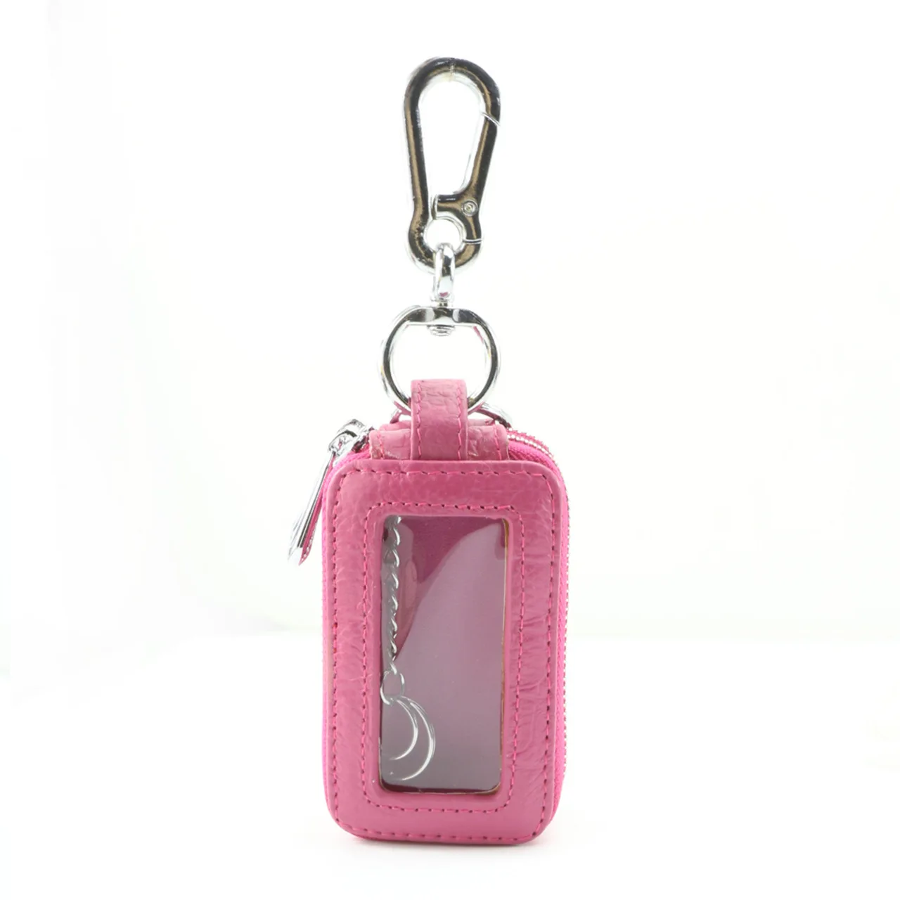 Fashion Crocodile Pattern Key Bag Leather Men and Women Wallet Car Key Bag Key Ring Large Capacity Storage Bag Small Wallet