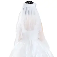 Детская маленькая повязка на голову для принцессы, двухслойная фатиновая Фата для невесты, цветы, гирлянда, оборки, цветочное кружево, для свадьбы