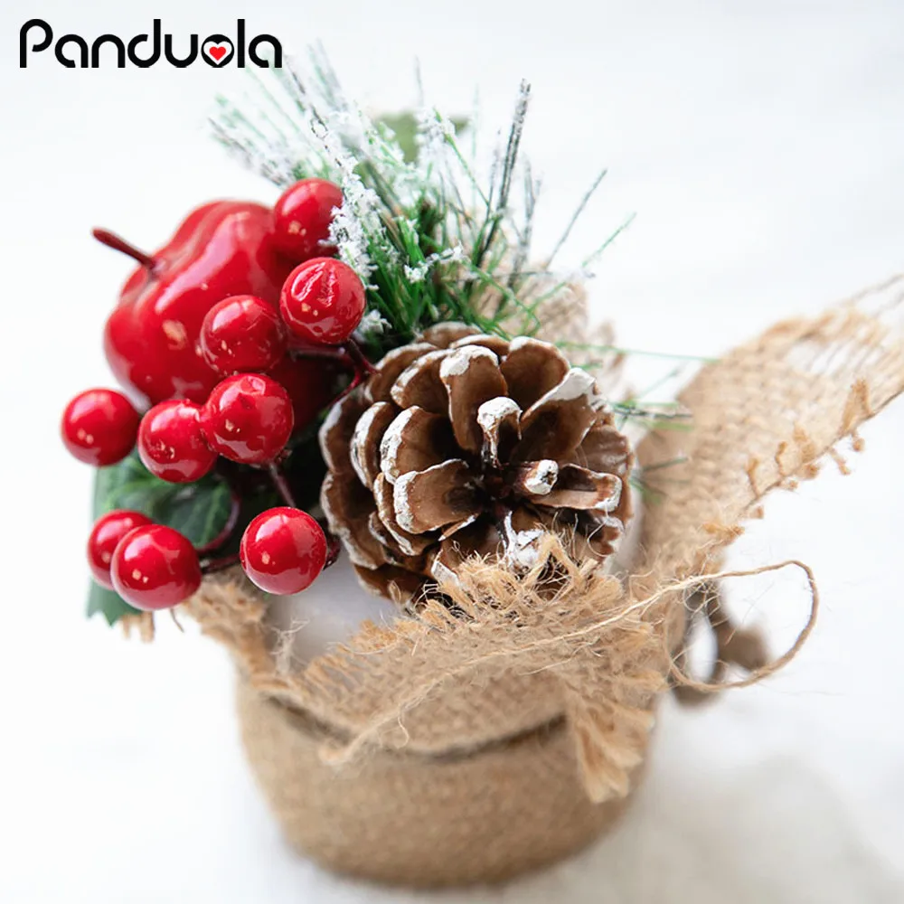 

Artificial Tabletop Mini Christmas Tree Decorations Festival Miniature Xmas Tree Christmas Decorations Tree For Home