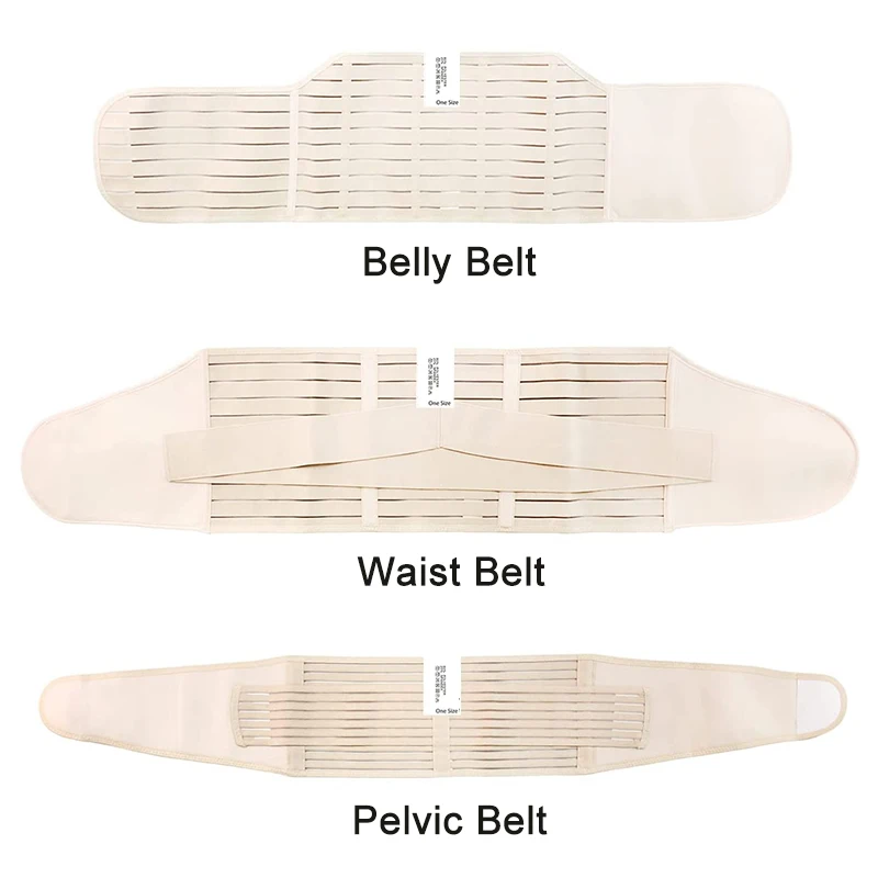 3 In 1 Postpartum Belt Pregnancy Pelvis Corset Belly Wrap Band Body Shaper Abdomen Recovery Belt Girdles Slim Waist Trainer body shaper Shapewear