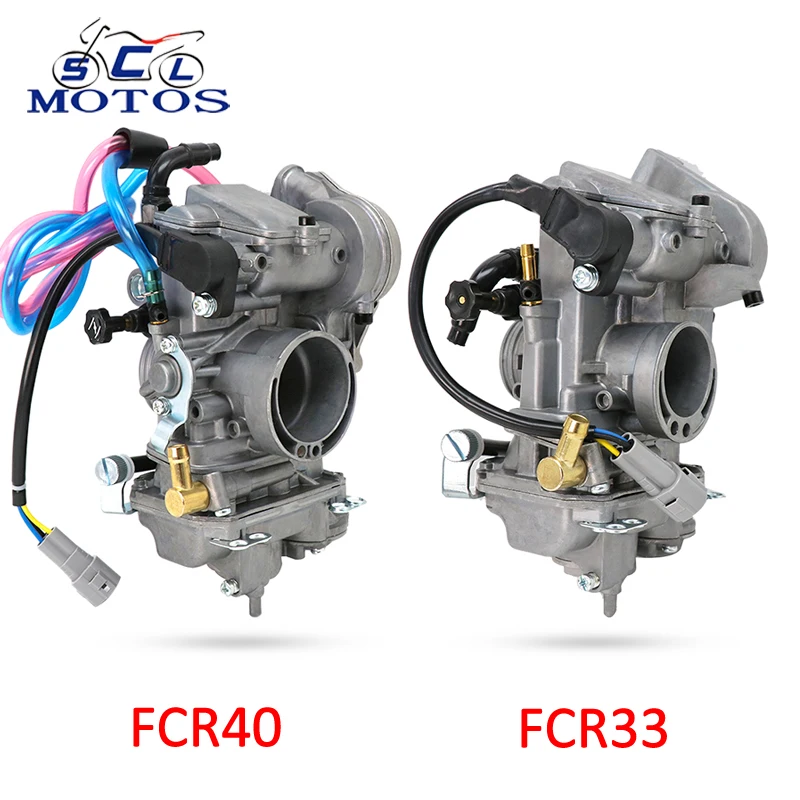 Sclmotos- Мотоцикл Keihin FCR Carb Карбюратор для Honda CRF150R CRF250 CRF450 XR250 FCR Калибр 33 мм 40 мм Carburedor