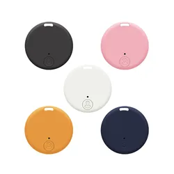 Dispositif de repérage Gps pour Mini chien, petit appareil d'alarme Anti perte, rond et Portable, Bluetooth Intelligent, suivi des bagages 
