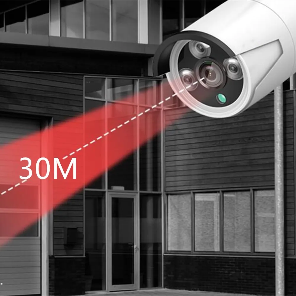 SZSINOCAM H.264 аудио безопасности 2MP IP камера POE ONVIF уличная водонепроницаемая IP66 CCTV камера P2P 1080P IR CUT домашнее наблюдение