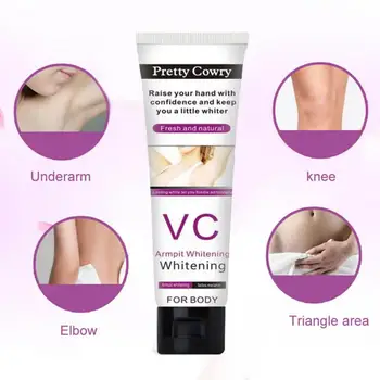 

2019 Armpit Underarm Whitening Cream Body Knees Whitening Cream Legs Knees Private Parts Cosmetics Skin Care TSLM2