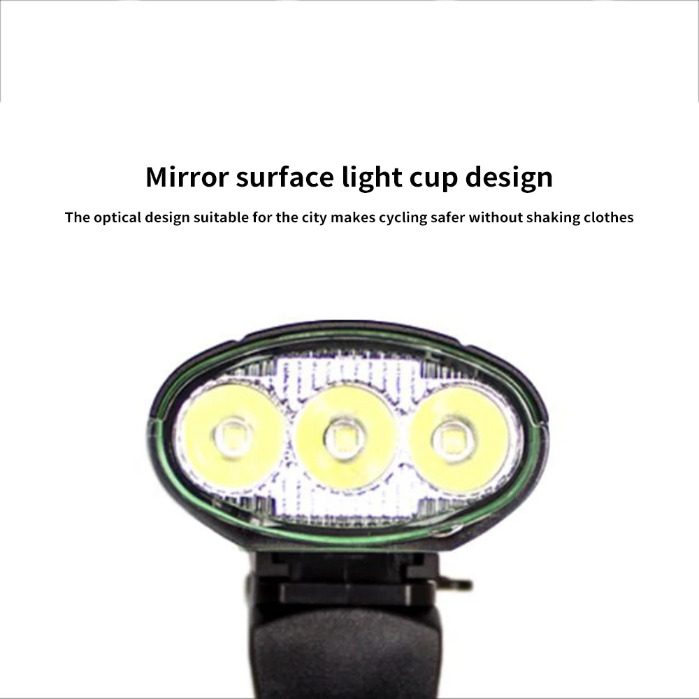 Bike Lights Rechargeable 700Lumens 4000 MAh Bicycle LED Lights Front Headlight Rear Taillight Bicycle Flashlight Warning Lights