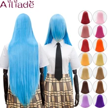 AILIADE, длина 100 см, парик для косплея, термостойкие, высокая температура, синтетические волосы, аниме, вечерние парики, 26 цветов, цветные