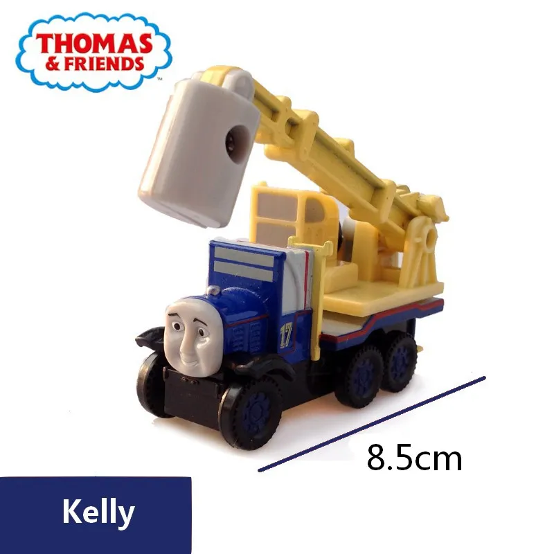 Genunie Томас и его друзья Trackmaster 1:43 картонная коробка сплав магнитный поезд ударопрочный высокое качество автомобиль детские игрушки подарок - Цвет: Kelly