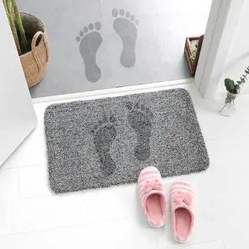 

Anti-slip Fleece Absorbent Doormat Lightness and Portability No Space Occupy Pet Paw Clean Mat Pure Door Floor Carpet Rug