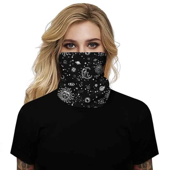 

Riding Headscarf 3D Digital Printing Multi-Purpose Breathable Seamless Quick-Drying Visor Anti-Sweat Summer Magic