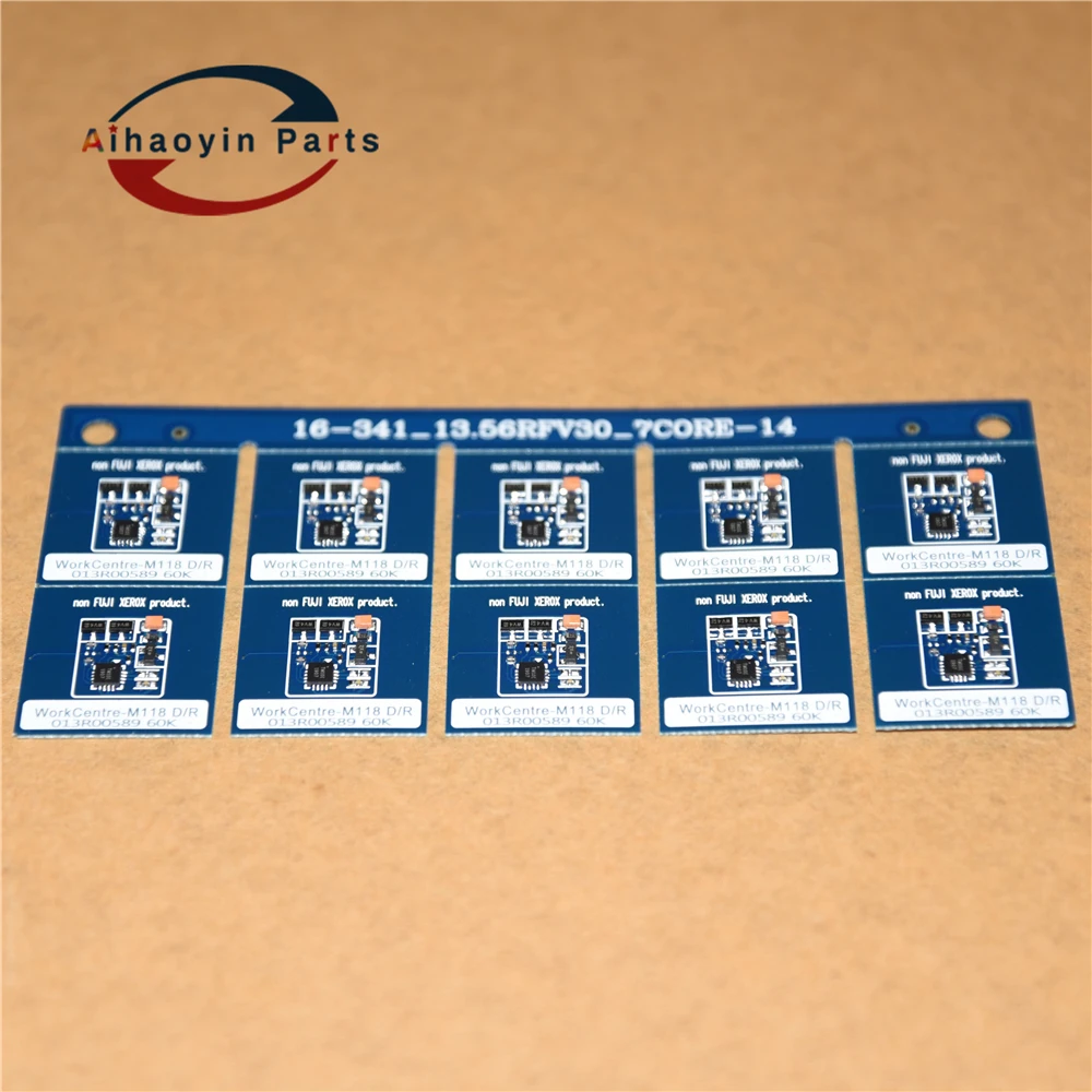 10pcs Compatible Drum Chip 013R00589 for Xerox laserjet M123 M128 M133 M118 60K printer chip (2)