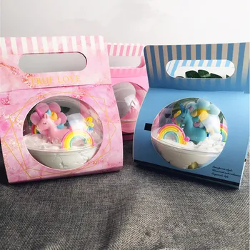 

10pcs Creative protable gift favors packaging boxes diy handmade pastry food candy biscuits salad paper box clear plastic ball