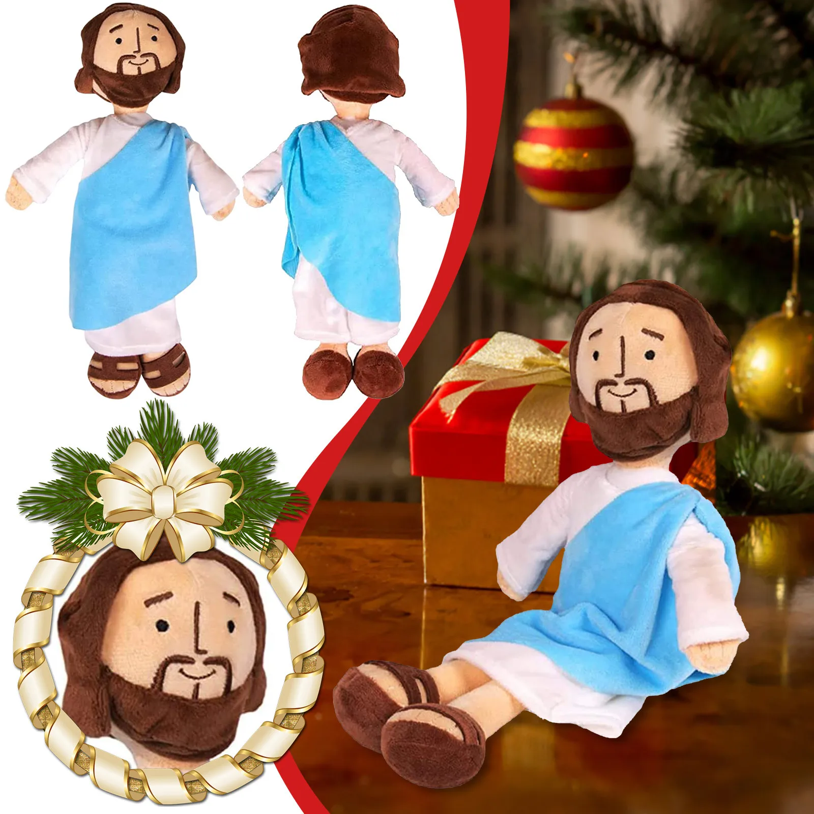 My Friend Jesus Plush Doll Soft Classic Jesus Savior Plush Religious