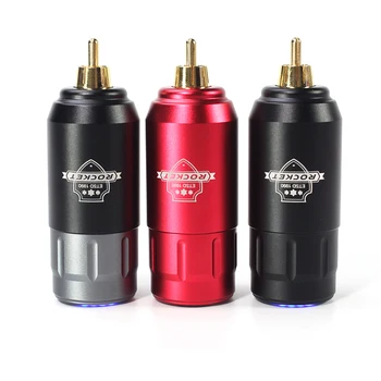 

Newest Tattoo Mini Wireless Power Grey Black Red For Tattoo Rotary Machine Pen RCA Connection Tattoo Power Supply