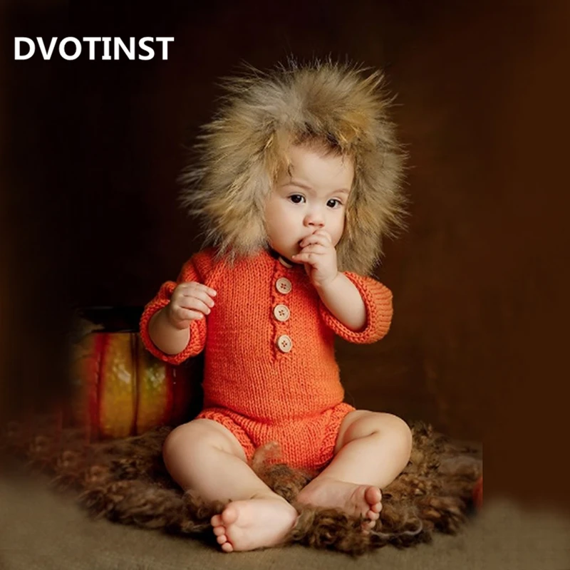 Dvotinst реквизит для фотосессии новорожденных вязаные крючком мягкие наряды одежда