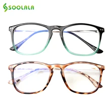 SOOLALA 2 шт. анти синий луч света очки мужские компьютерные игры синий светильник Фильтр Блокировка защита глаз очки для женщин очки