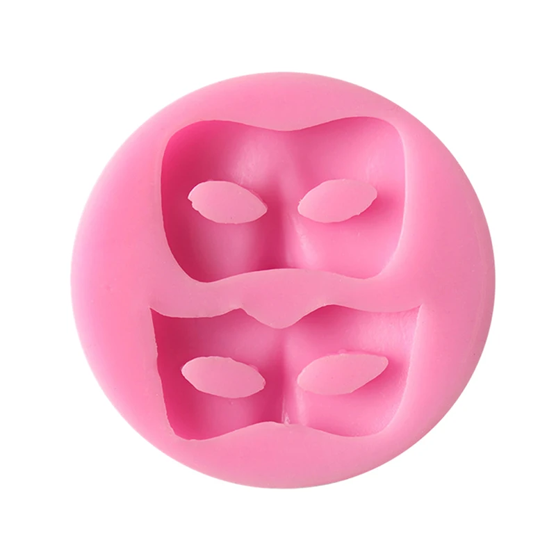 3D Mask Silicone Fondant Mould Cake Decorating Chocolate Baking Mold Sugarcraft