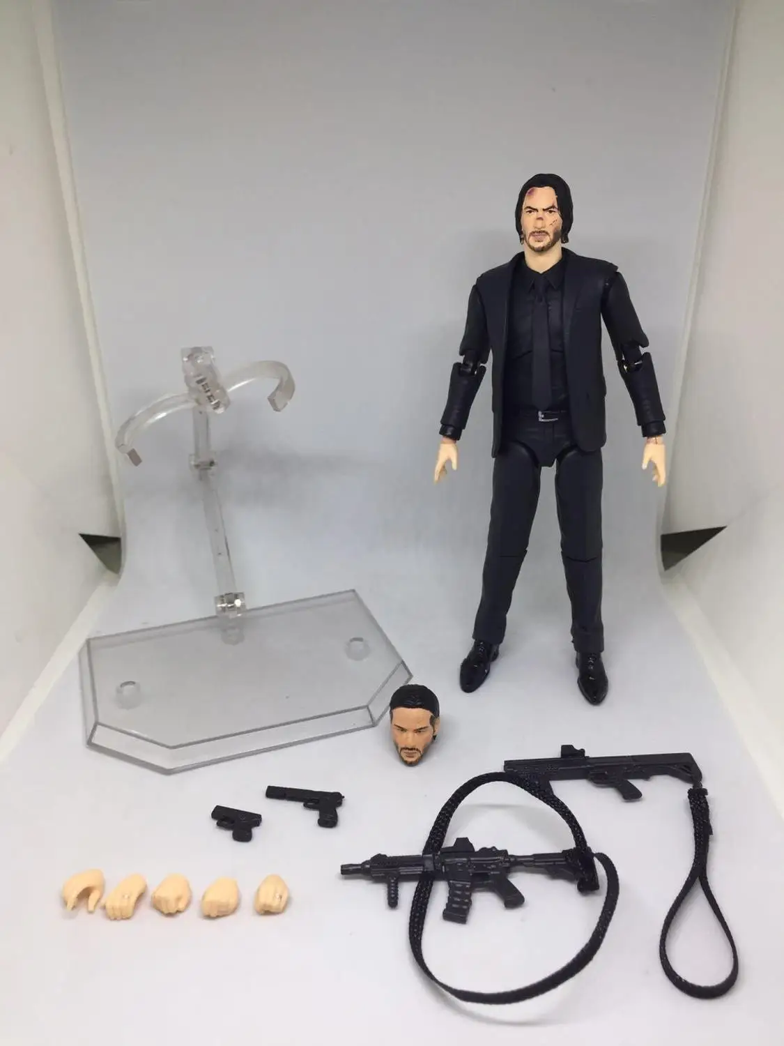 15cm Movie JOHN WICK Action Figure MAFEX NO.070 JOHN WICK PVC  Movable Collection Of Toy Gifts image 3