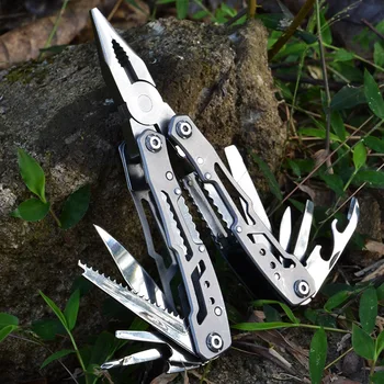 

Multifunctional Combination Plier Pocket Multitool Stainless Steel Folding Knife Outdoor Camping Utility Kitchen Scissors Tool